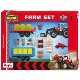 Set de jeu tracteur agricole Massey Ferguson (12x) | MAISTO Set de jeu tracteur agricole Massey Ferguson (12x) | MAISTOPR#107670