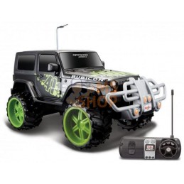 Jeep Wrangler Rubicon noir 2,4 GHz | MAISTO Jeep Wrangler Rubicon noir 2,4 GHz | MAISTOPR#1076693