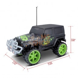 Jeep Wrangler Rubicon noir 2,4 GHz | MAISTO Jeep Wrangler Rubicon noir 2,4 GHz | MAISTOPR#1076693