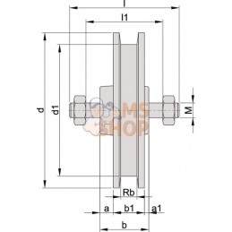 Roue pleine de portail, fonte, 90 mm, libre | MEA Roue pleine de portail, fonte, 90 mm, libre | MEAPR#1109669