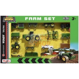 Jeu de tracteur agricole Fendt mini work machine (12x) | MAISTO Jeu de tracteur agricole Fendt mini work machine (12x) | MAISTOP