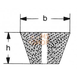 Courroie au mètre | OPTIBELT Courroie au mètre | OPTIBELTPR#50059