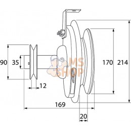 Embrayage Prise force E-magnet | MTD Embrayage Prise force E-magnet | MTDPR#523604