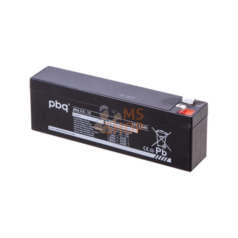 Batterie 12 V 2,6 Ah | MTD Batterie 12 V 2,6 Ah | MTDPR#766332 Batterie 12 V 2,6 Ah | MTD Batterie 12 V 2,6 Ah | MTDPR#766332