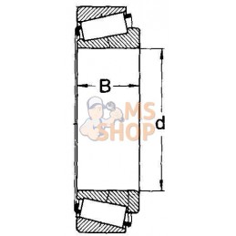 Entretoise 0,375x0,625 0,445 de long | MTD Entretoise 0,375x0,625 0,445 de long | MTDPR#766335
