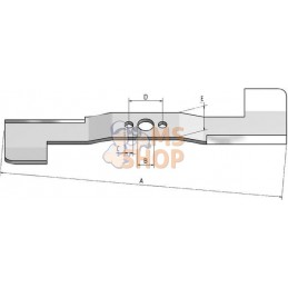 Lame 40 cm | MTD Lame 40 cm | MTDPR#795469