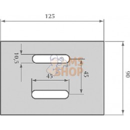 Grattoir 90x125mm p/Frost | NON ORIGINAL Grattoir 90x125mm p/Frost | NON ORIGINALPR#907740
