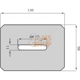 Grattoir 97x130mm | NON ORIGINAL Grattoir 97x130mm | NON ORIGINALPR#907733