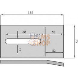 Grattoir 140x75 | NON ORIGINAL Grattoir 140x75 | NON ORIGINALPR#907723