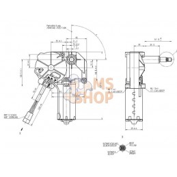 Moteur d'essuie-glace 12V 180° axe 61,5mm | NON ORIGINAL Moteur d'essuie-glace 12V 180° axe 61,5mm | NON ORIGINALPR#854442