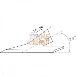 Bineuse Schmotzer 240 mm | NON ORIGINAL Bineuse Schmotzer 240 mm | NON ORIGINALPR#854434