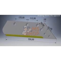 Soc de charrue carb. G. adapt. sur Kuhn | NON ORIGINAL Soc de charrue carb. G. adapt. sur Kuhn | NON ORIGINALPR#781923