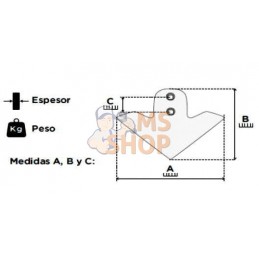 Aileron 420mm | NON ORIGINAL Aileron 420mm | NON ORIGINALPR#968439