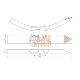 Pointe culti. carb. Universel | NON ORIGINAL Pointe culti. carb. Universel | NON ORIGINALPR#782074