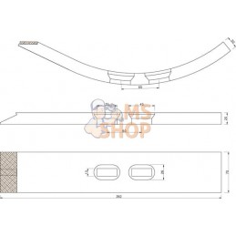 Pointe culti. carb. Universel | NON ORIGINAL Pointe culti. carb. Universel | NON ORIGINALPR#782072
