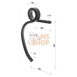 Dent carrée 35x35x635 Gauche | NON ORIGINAL Dent carrée 35x35x635 Gauche | NON ORIGINALPR#898921