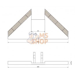 Aileron carbure p/G&B | NON ORIGINAL Aileron carbure p/G&B | NON ORIGINALPR#781993