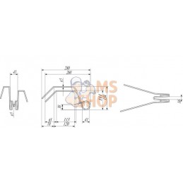 Dent de recouvrement Ø5 p/Accord | NON ORIGINAL Dent de recouvrement Ø5 p/Accord | NON ORIGINALPR#854608