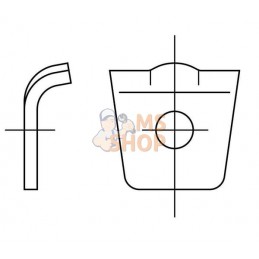 Support de dents | NON ORIGINAL Support de dents | NON ORIGINALPR#754452