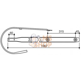 Bande de racleur longue | NON ORIGINAL Bande de racleur longue | NON ORIGINALPR#967832