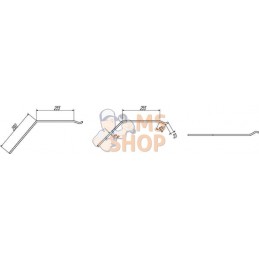 Dent de herse Ø9 p/Amazone | NON ORIGINAL Dent de herse Ø9 p/Amazone | NON ORIGINALPR#854364