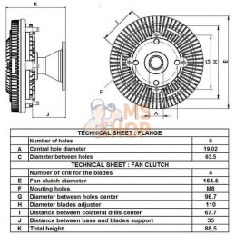Embrayage de ventilateur | NON ORIGINAL Embrayage de ventilateur | NON ORIGINALPR#902329