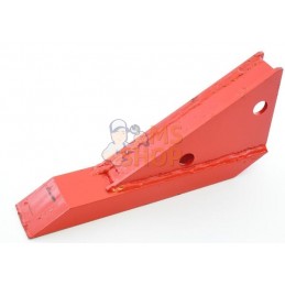 Pointe de cultivateur 300x70 mm, plate, 2 trous, compatible Gard | NON ORIGINAL Pointe de cultivateur 300x70 mm, plate, 2 trous,