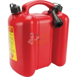 Jerrican double 6 + 3 litres rouge | NON ORIGINAL Jerrican double 6 + 3 litres rouge | NON ORIGINALPR#854407