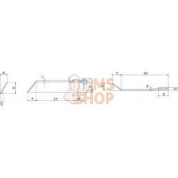 Dent d'herse utilisable pour Amazone | NON ORIGINAL Dent d'herse utilisable pour Amazone | NON ORIGINALPR#854360