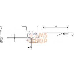 Dent de herse p/Amazone | NON ORIGINAL Dent de herse p/Amazone | NON ORIGINALPR#854423