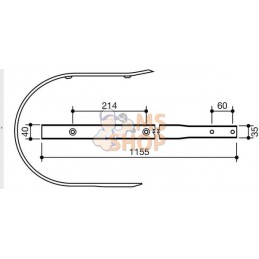 Racleur U | NON ORIGINAL Racleur U | NON ORIGINALPR#754404