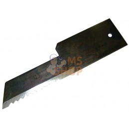 Couteau broyeur de paille  198x50x3mm Ø 6.5mm | NON ORIGINAL Couteau broyeur de paille  198x50x3mm Ø 6.5mm | NON ORIGINALPR#9678