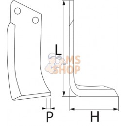 Lame de fraise d. Maletti | NON ORIGINAL Lame de fraise d. Maletti | NON ORIGINALPR#911314