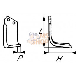 Lame de fraise d. Maletti | NON ORIGINAL Lame de fraise d. Maletti | NON ORIGINALPR#911407