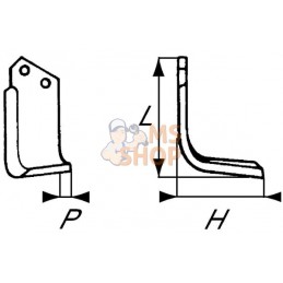 Lame de fraise d. Maletti-B | NON ORIGINAL Lame de fraise d. Maletti-B | NON ORIGINALPR#911938