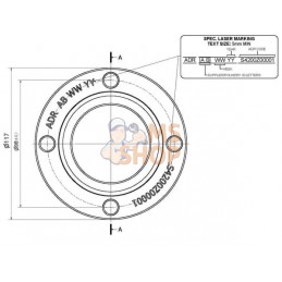 Moyeu de disque | NON ORIGINAL Moyeu de disque | NON ORIGINALPR#902490