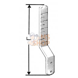 Tige pour rasette 30 x 10 mm | NON ORIGINAL Tige pour rasette 30 x 10 mm | NON ORIGINALPR#854587