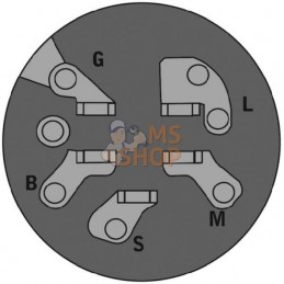 Contacteur à clé p/AYP 158913 | NON ORIGINAL Contacteur à clé p/AYP 158913 | NON ORIGINALPR#907533