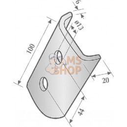 Protection de lame Maschio | NON ORIGINAL Protection de lame Maschio | NON ORIGINALPR#782269