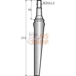 Dent de herse rotative gauche | NON ORIGINAL Dent de herse rotative gauche | NON ORIGINALPR#782263