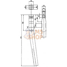 Dent de herse rotative p/Sicma | NON ORIGINAL Dent de herse rotative p/Sicma | NON ORIGINALPR#782300