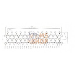 Tapis métal. p. herse 4 m. 3ra. | NON ORIGINAL Tapis métal. p. herse 4 m. 3ra. | NON ORIGINALPR#907513