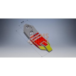 Pointe culti. carb. adapt. sur Kuhn | NON ORIGINAL Pointe culti. carb. adapt. sur Kuhn | NON ORIGINALPR#782174