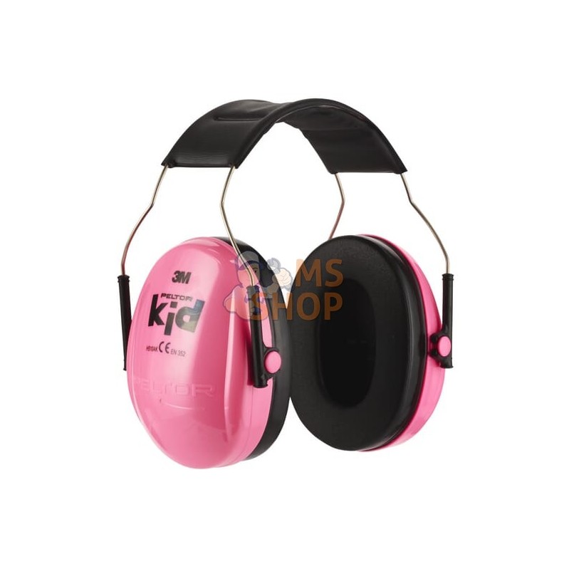 Protection auditive rose pour enfants 87/98dB | PELTOR Protection auditive rose pour enfants 87/98dB | PELTORPR#1110251