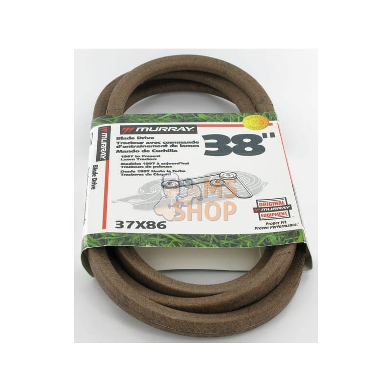 Courroie 38" | MURRAY Courroie 38" | MURRAYPR#27701