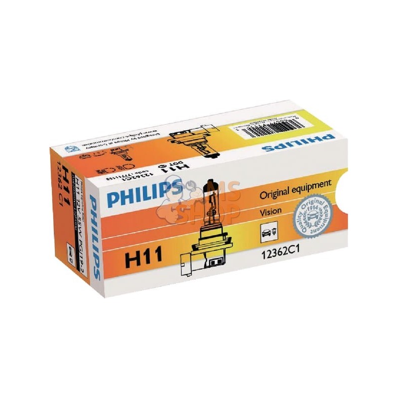 Ampoule H11 -12V-55W - PGJ19-2 | PHILIPS Ampoule H11 -12V-55W - PGJ19-2 | PHILIPSPR#785120