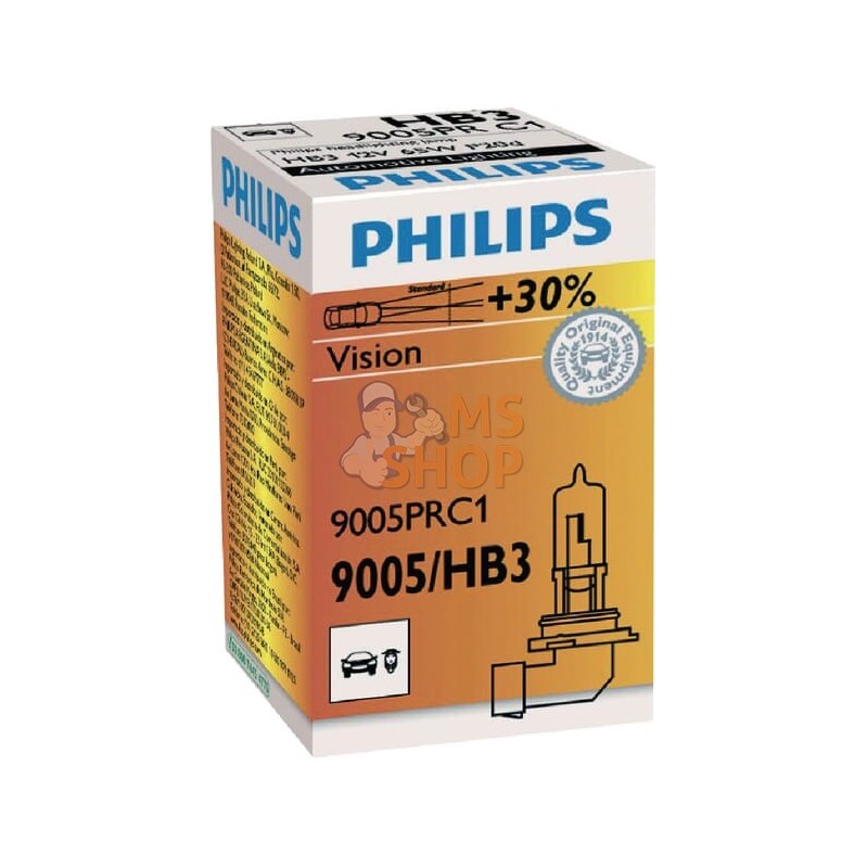 Ampoule HB3 - 12V-65W - P20d | PHILIPS Ampoule HB3 - 12V-65W - P20d | PHILIPSPR#785042