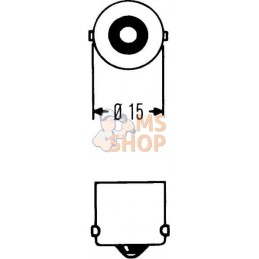 Ampoules P21W - 24V-21W (x2) | PHILIPS Ampoules P21W - 24V-21W (x2) | PHILIPSPR#785204