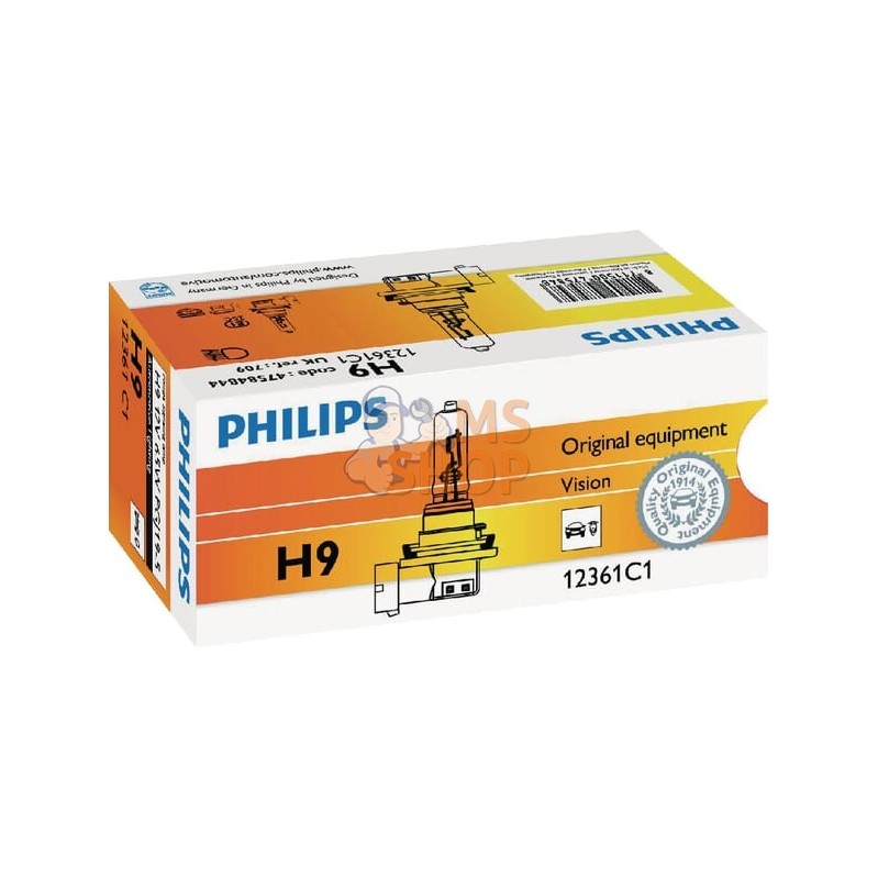 Ampoule H9 - 12V-65W - PGJ19-5 | PHILIPS Ampoule H9 - 12V-65W - PGJ19-5 | PHILIPSPR#785119