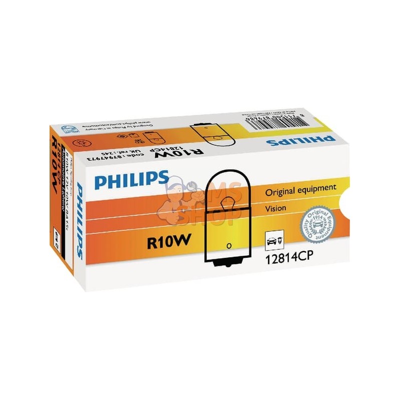 Ampoule R10W - 12V-10W - BA15s | PHILIPS Ampoule R10W - 12V-10W - BA15s | PHILIPSPR#785162